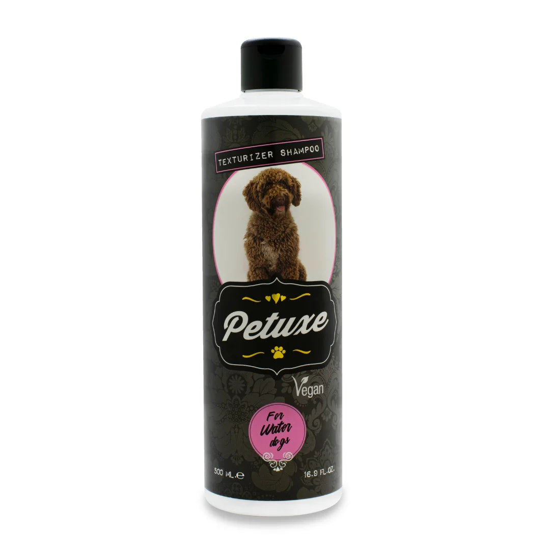 PETUXE Champú Vegano para Perros de Agua – Hidratación y definición de rizos