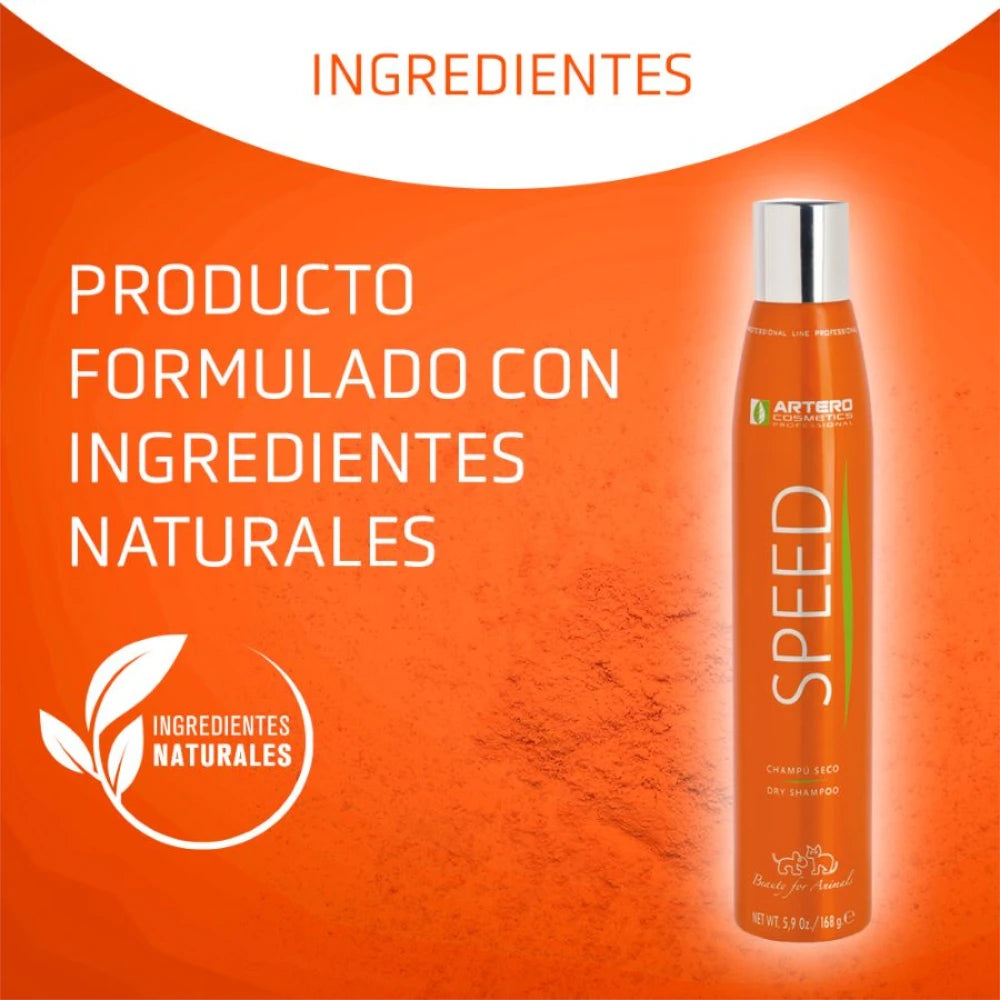 ARTERO Speed Dry – Champú en seco para perros y gatos 300 ml