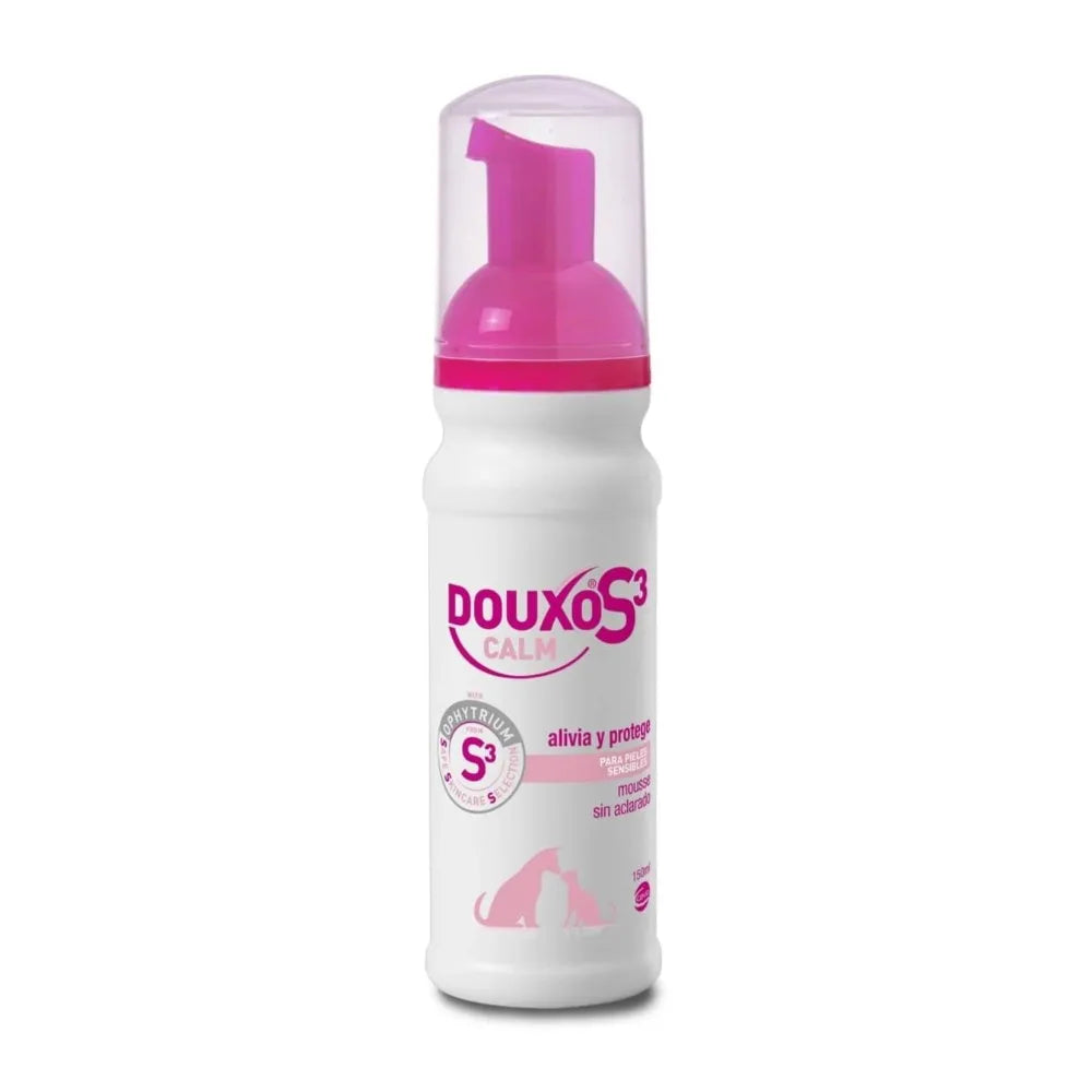 DOUXO S3 Calm Champú para perros y gatos – piel sensible e irritada