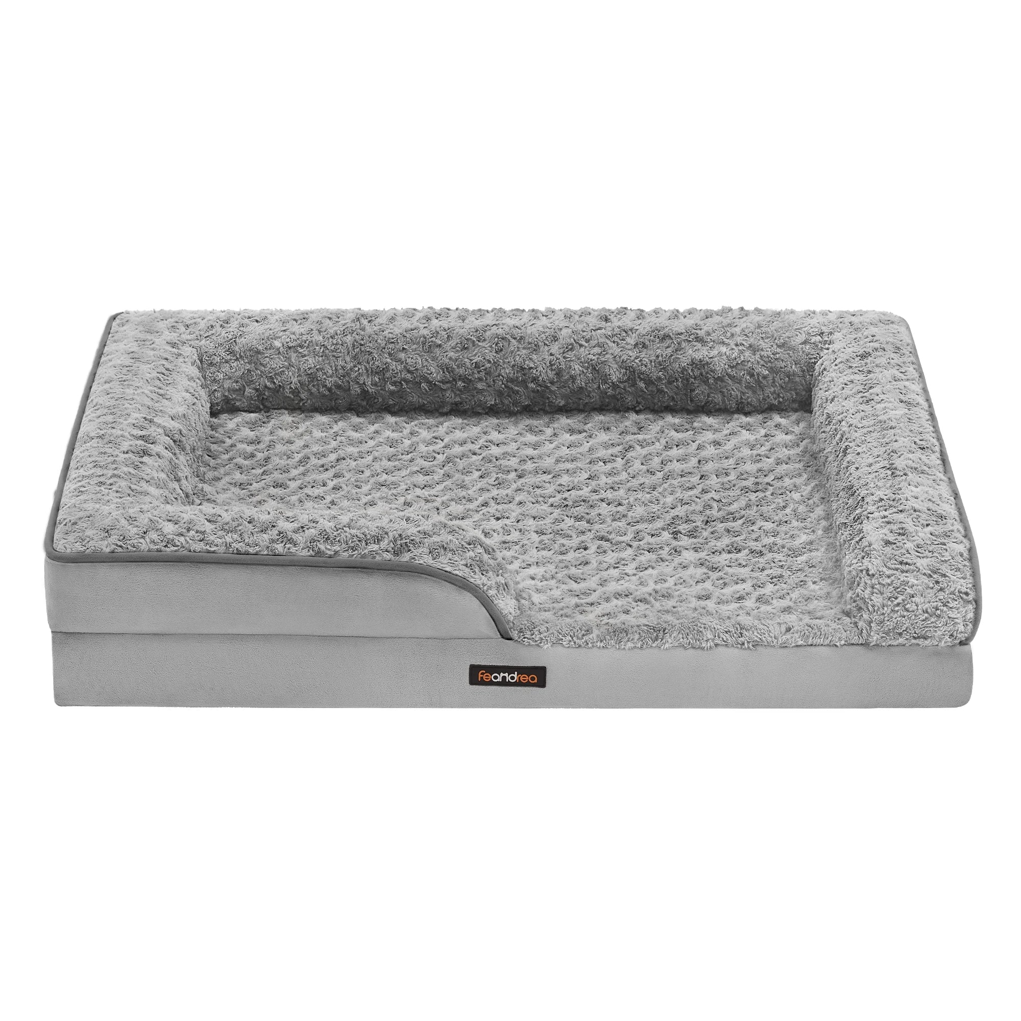 Cama Ortopédica para Perros con Espuma Viscoelástica y Bordes Elevados