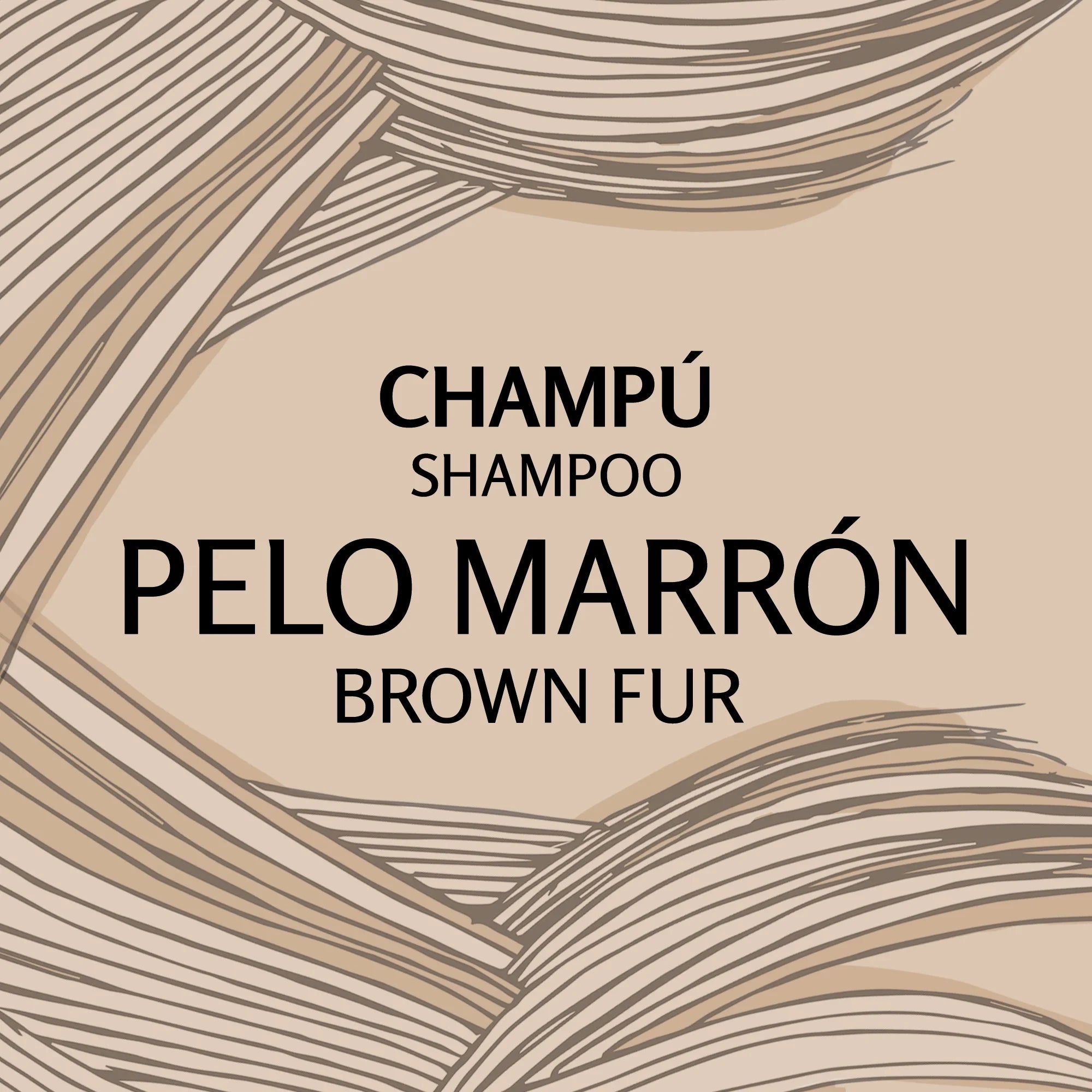 Loti Lota Champú para Perros de Pelo Marrón 500 ml