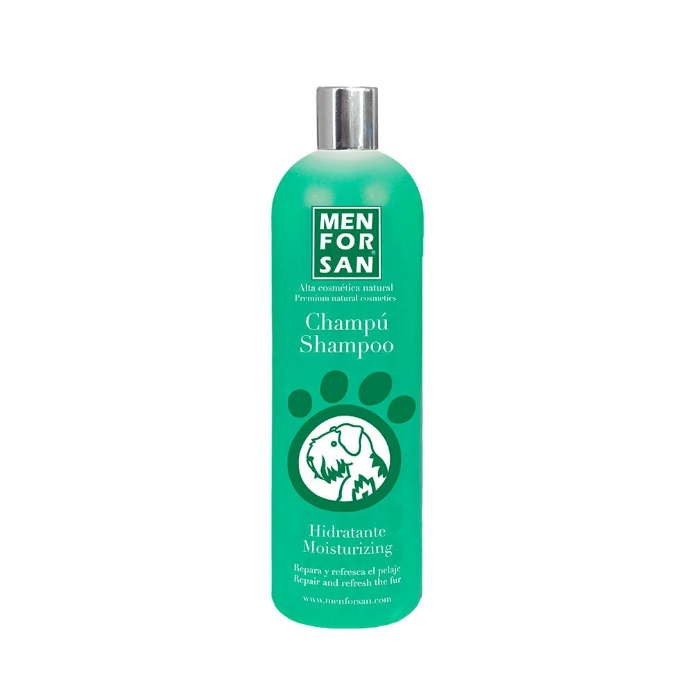 MENFORSAN Champú Hidratante para Perros 1L – Pelo largo y denso