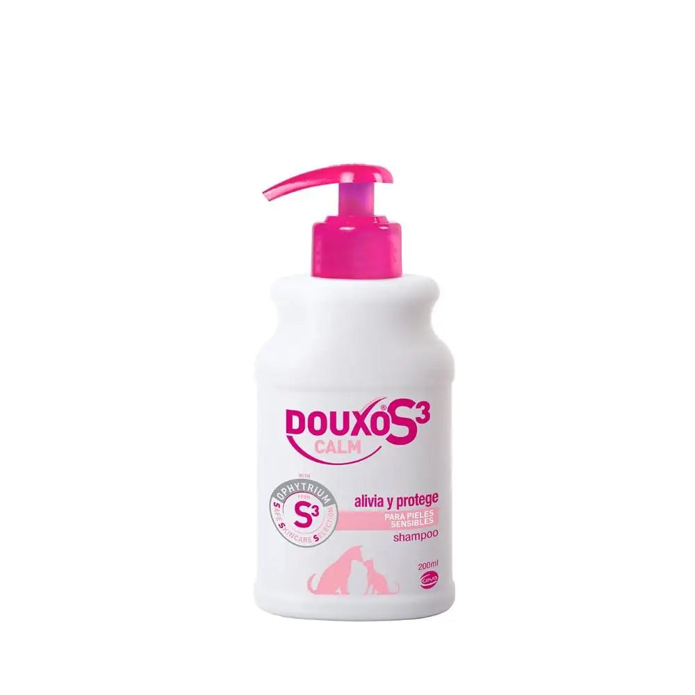 DOUXO S3 Calm Champú para perros y gatos – piel sensible e irritada