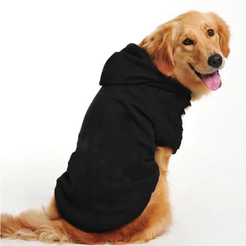 Sudadera para Perros con Capucha de Forro Polar Abrigo Cálido para Perros Pequeños, Medianos y Grandes