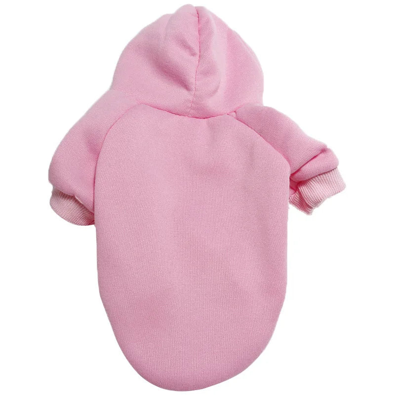 Sudadera para Perros con Capucha de Forro Polar Abrigo Cálido para Perros Pequeños, Medianos y Grandes
