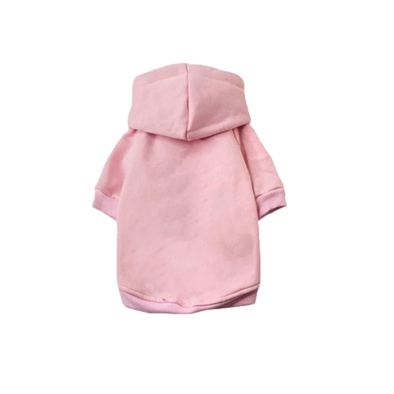 Sudadera para Perros con Capucha de Forro Polar Abrigo Cálido para Perros Pequeños, Medianos y Grandes