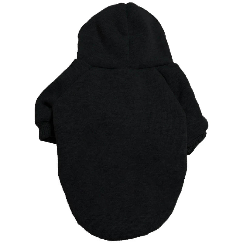 Sudadera para Perros con Capucha de Forro Polar Abrigo Cálido para Perros Pequeños, Medianos y Grandes