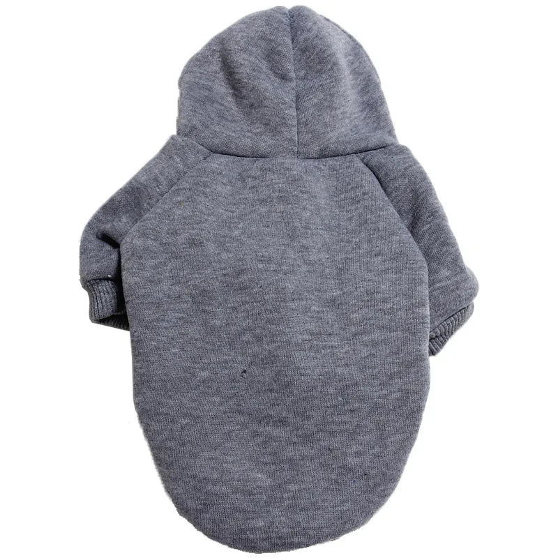 Sudadera para Perros con Capucha de Forro Polar Abrigo Cálido para Perros Pequeños, Medianos y Grandes