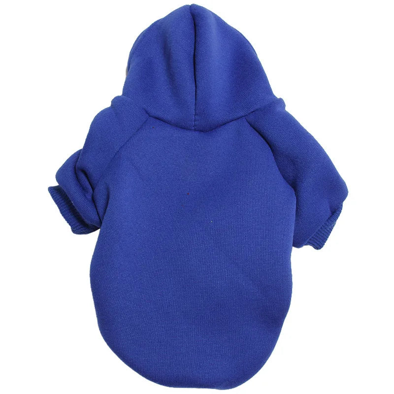 Sudadera para Perros con Capucha de Forro Polar Abrigo Cálido para Perros Pequeños, Medianos y Grandes