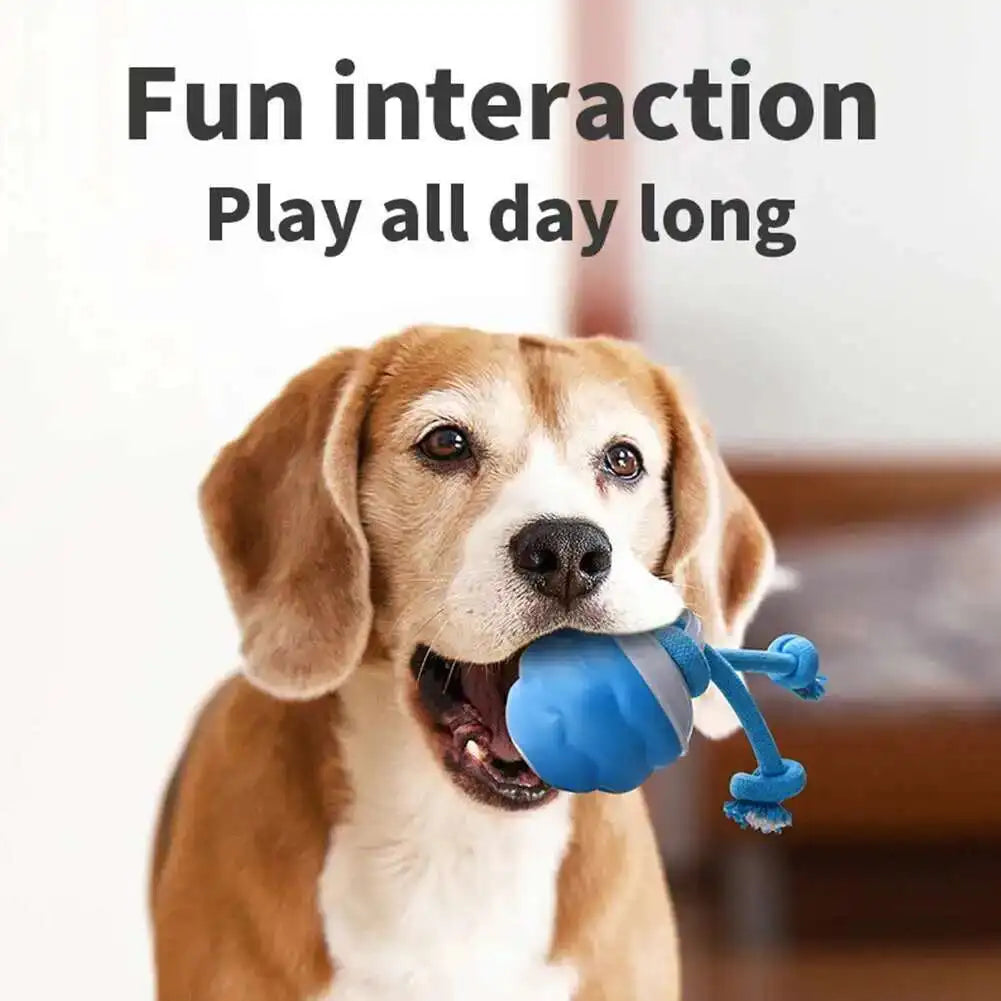 Pelota Inteligente para Perros con Movimiento Automático y Cuerda Interactiva