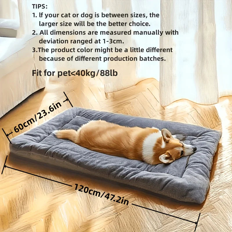 Cama Sofá Ultrasuave para Perros y Gatos Colchoneta Acolchada