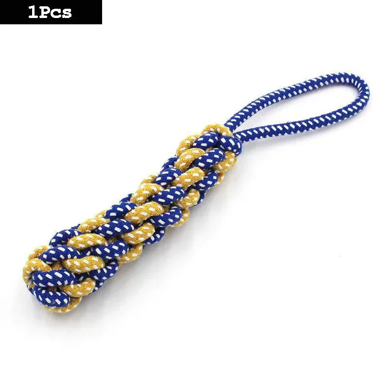 Cuerda Mordedora para Perros con Forma de Zanahoria Juguete Dental Resistente