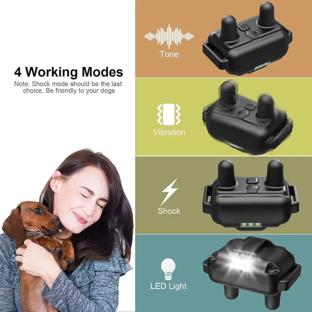 Collar de Adiestramiento de Vibración para Perros con Control Remoto 800m