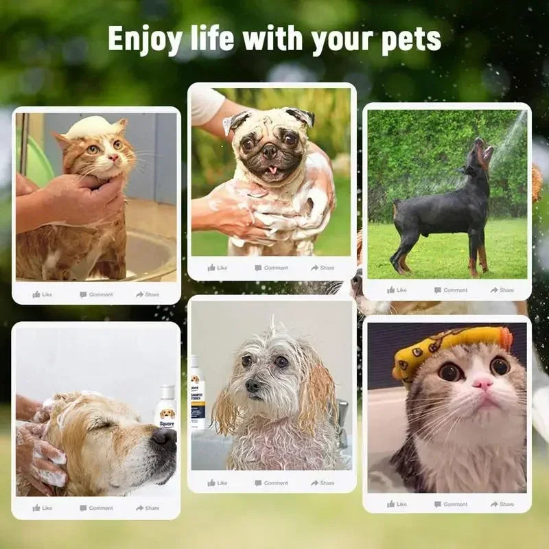 Champú y Acondicionador 2 en 1 para Cachorros y Perros – Piel sensible