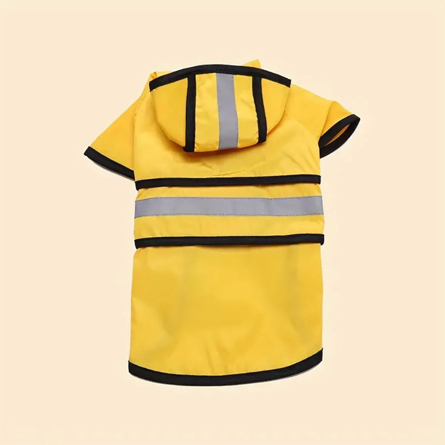 Impermeable para Perros Ajustable y Cortaviento para Lluvia