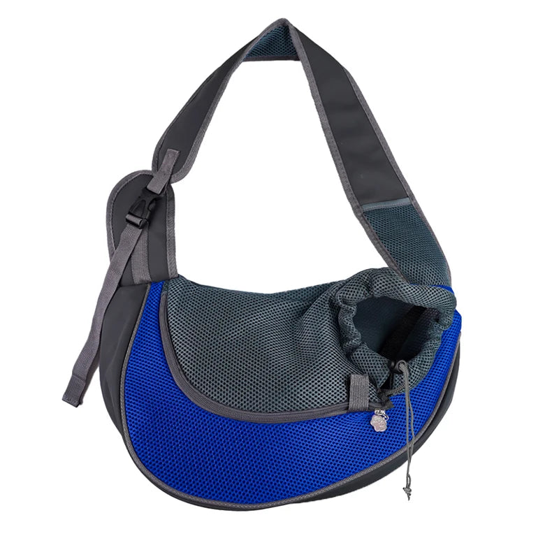 Bolso Transportín Bandolera para Perros y Gatos Pequeños Transpirable y Ajustable