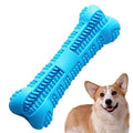 Cepillo dental de silicona limpia dientes con dispensador de pasta para perros