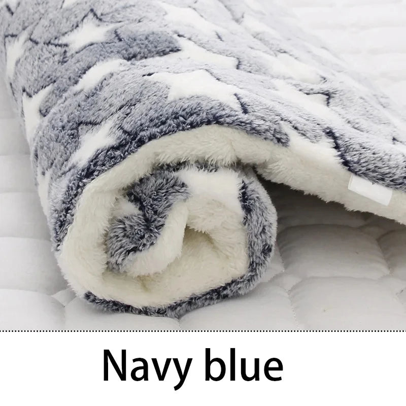 Manta y Colchoneta Suave para Perros y Gatos Cama de Invierno