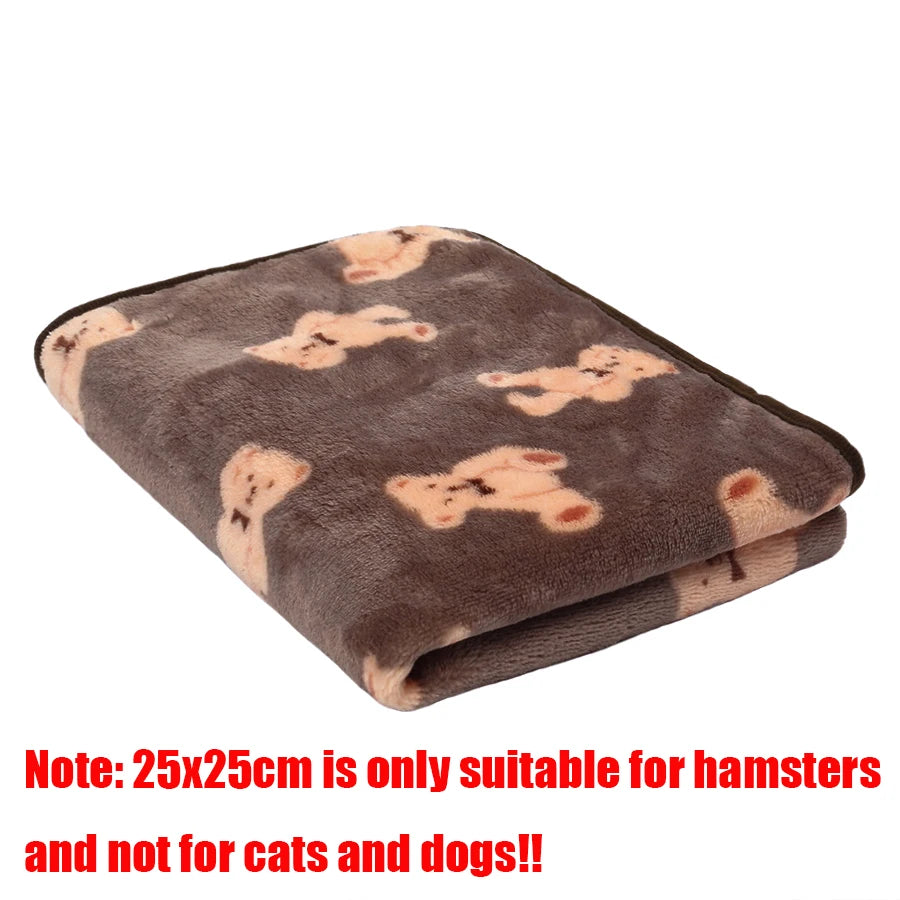 Manta Polar Suave para Perros y Gatos con Diseños