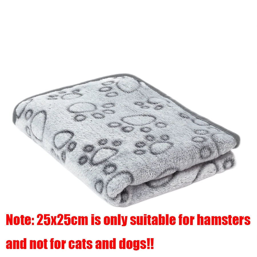 Manta Polar Suave para Perros y Gatos con Diseños