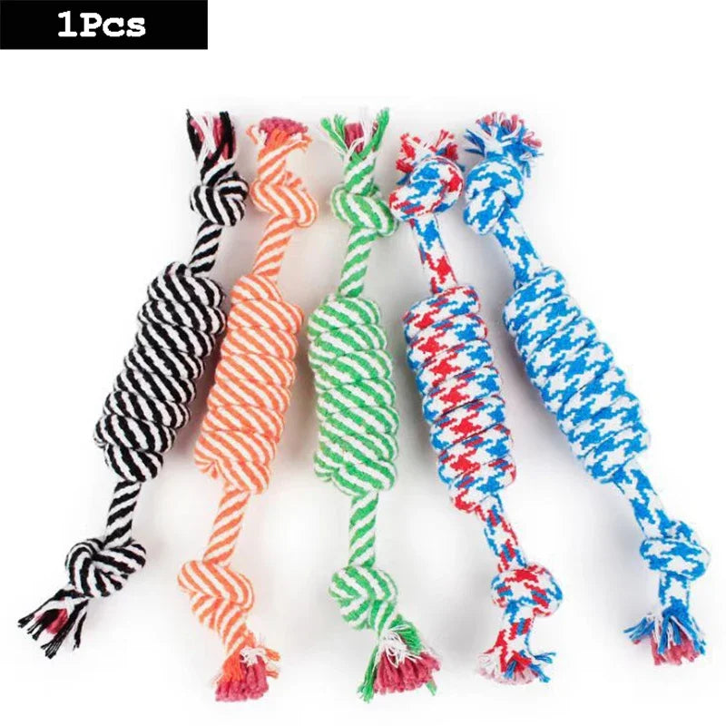 Cuerda Mordedora para Perros con Forma de Zanahoria Juguete Dental Resistente