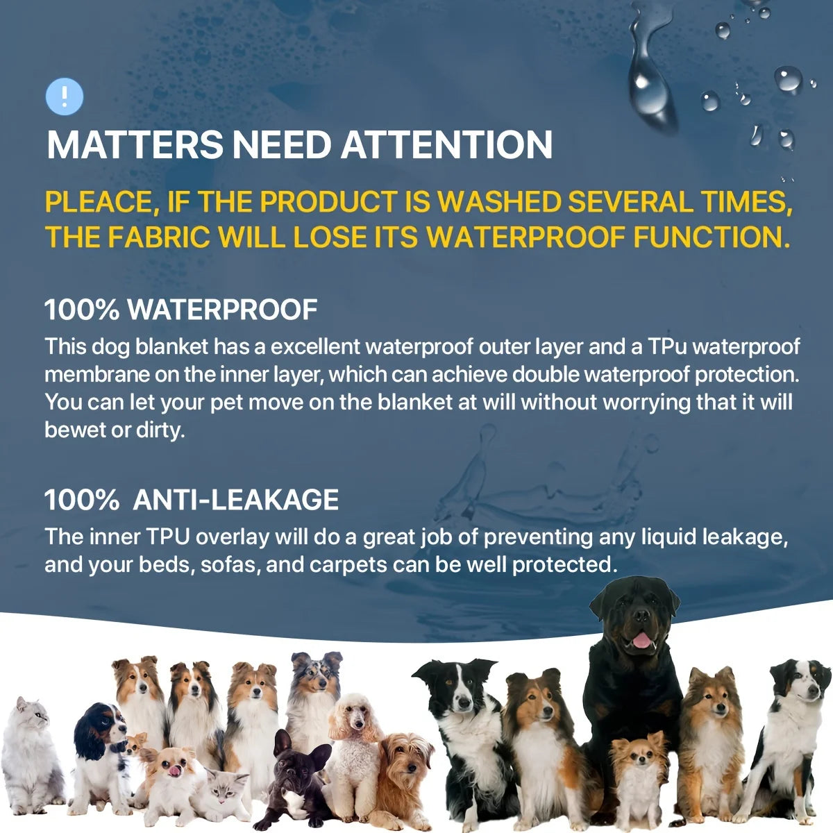 Manta impermeable para perros y protector de sofá y cama reversible
