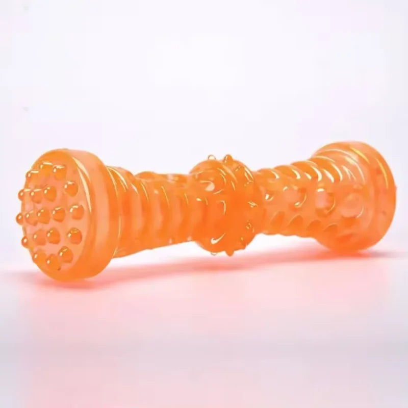 Juguete Mordedor para Perros y Gatos Resistente y Rellenable para Limpieza Dental y Entretenimiento