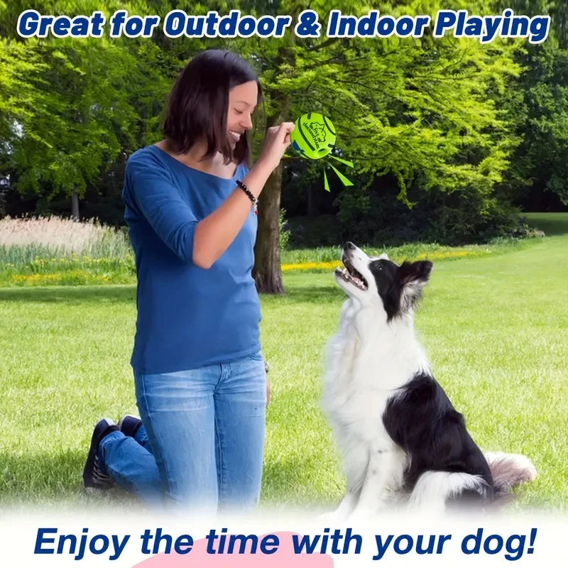 Pelota Interactiva Sonora para Perros Juguete de Estimulación Mental y Juego