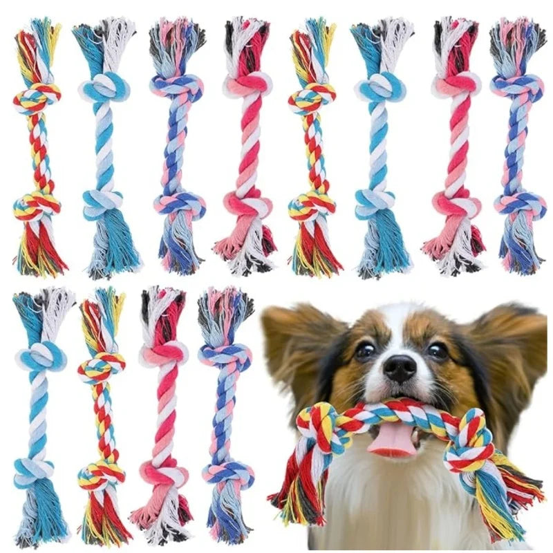 Cuerda Mordedora para Perros Resistente y Limpiadora Dental