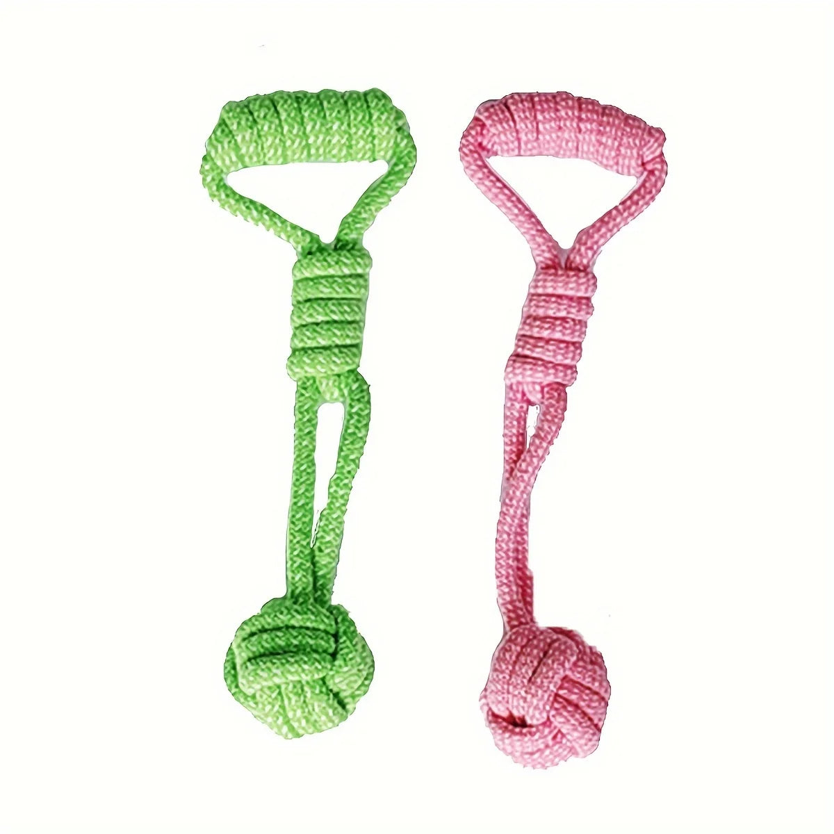 Cuerda Mordedora para Perros con Pelota Juguete de Tirar Resistente