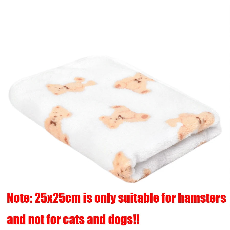 Manta Polar Suave para Perros y Gatos con Diseños