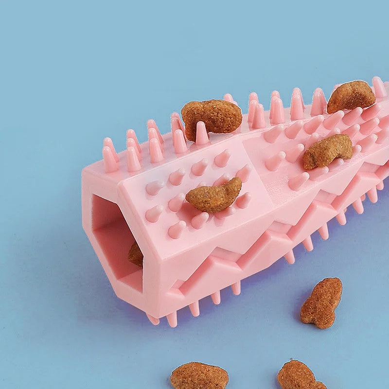 Juguete Mordedor para Perros y Gatos Resistente y Rellenable para Limpieza Dental y Entretenimiento