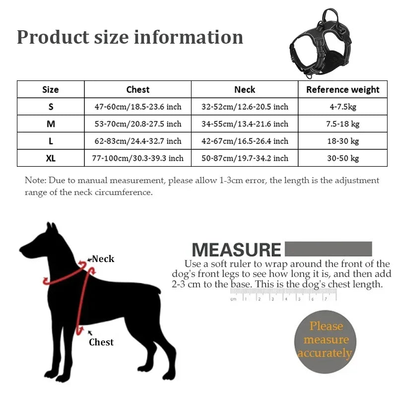 Arnés Antitirones para Perros con Correa Ajustable Cómodo y Reflectante
