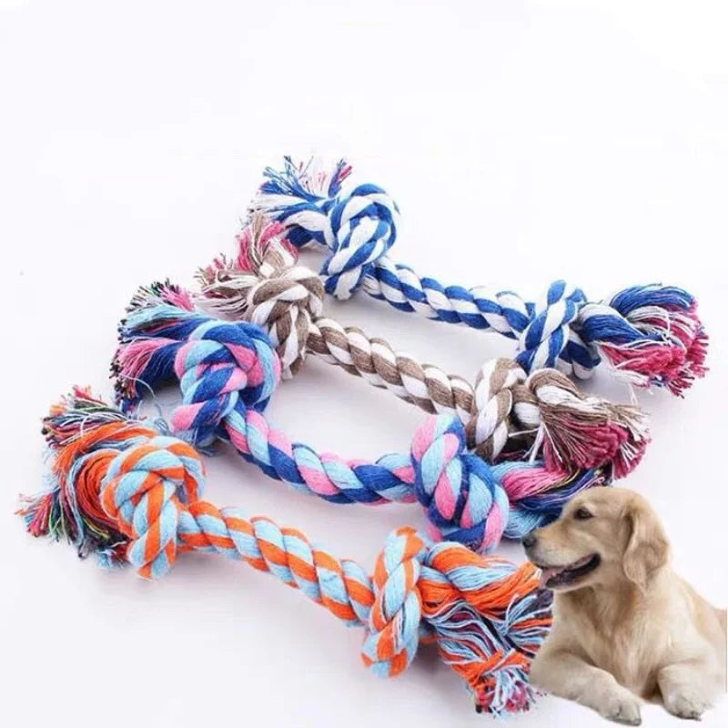 Cuerda Mordedora para Perros Resistente y Limpiadora Dental