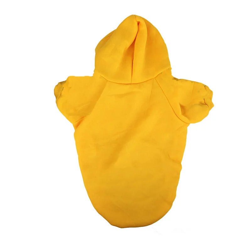 Sudadera para Perros con Capucha de Forro Polar Abrigo Cálido para Perros Pequeños, Medianos y Grandes