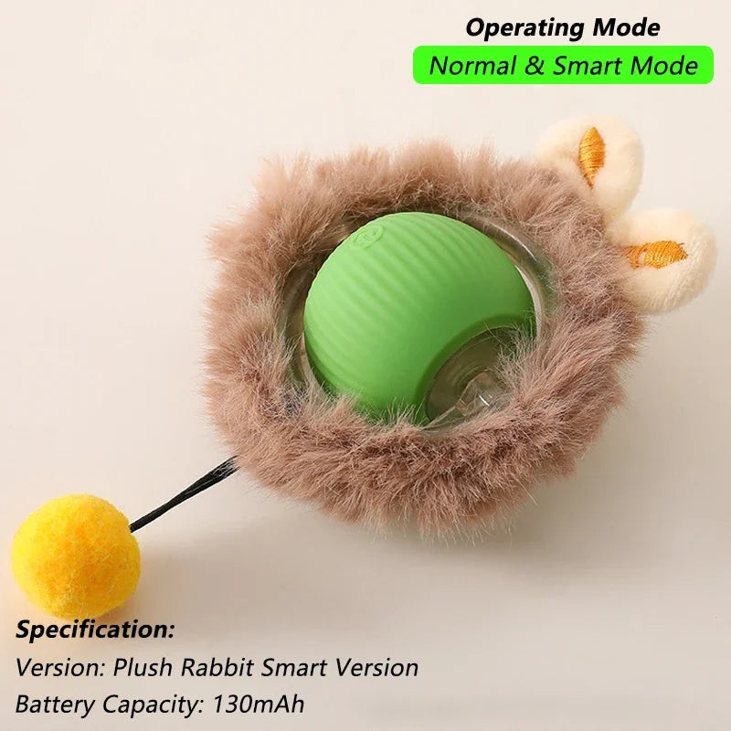 Pelota Interactiva Inteligente para Perros y Gatos con Movimiento Automático