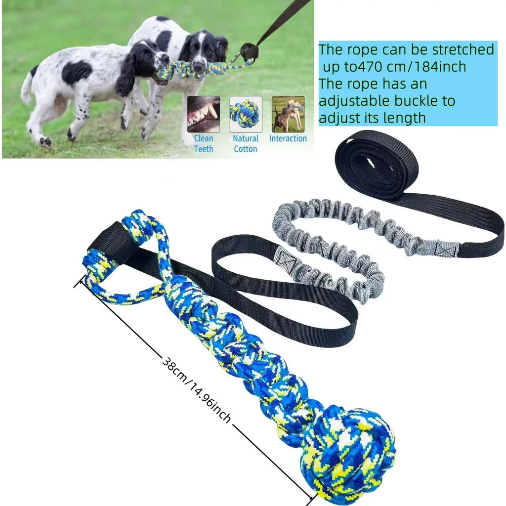 Juguete Colgante para Perros con Cuerda Elástica de Mordida