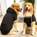 Sudadera para Perros Grandes con Capucha y Bolsillo Abrigo Polar para Otoño e Invierno