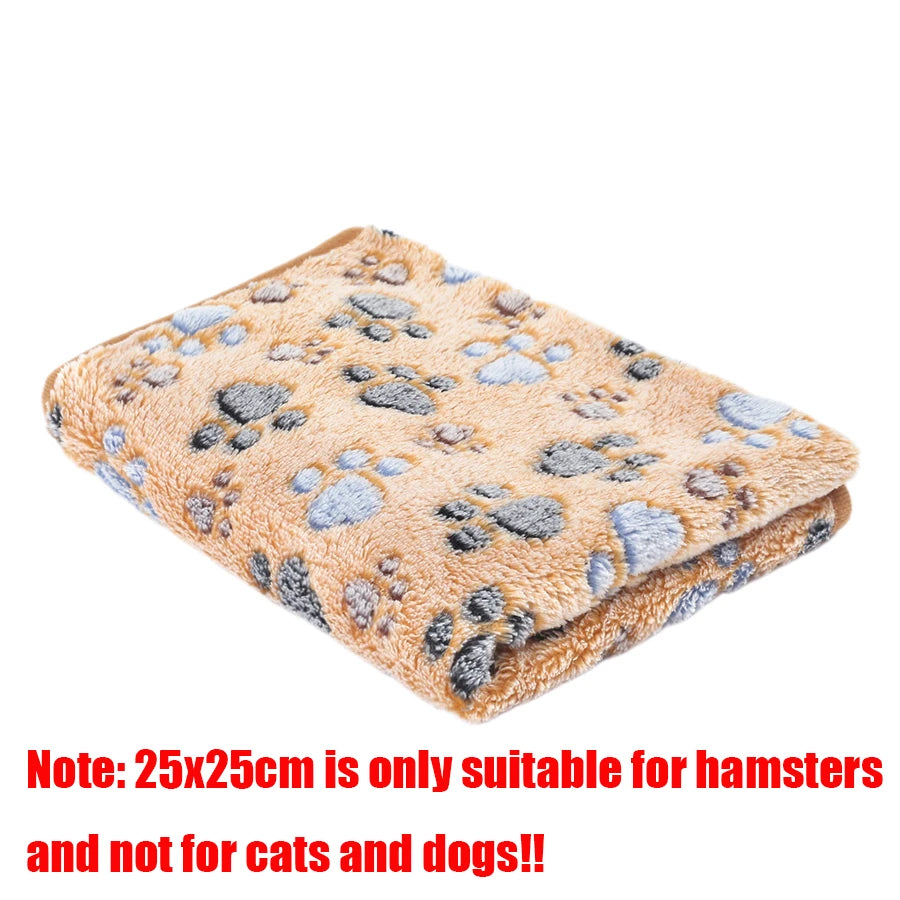 Manta Polar Suave para Perros y Gatos con Diseños