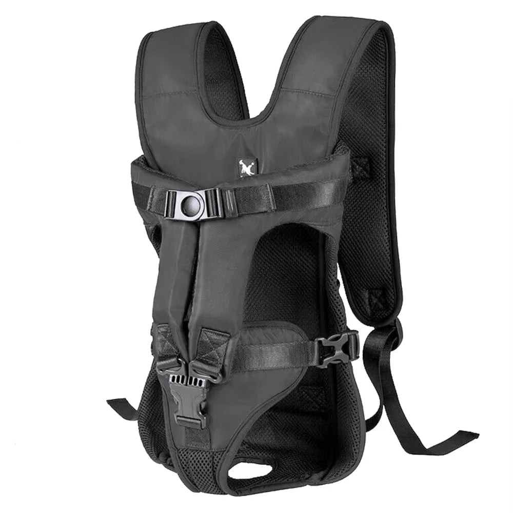 Mochila Transportín para Perros Pequeños y Medianos Ajustable y Transpirable