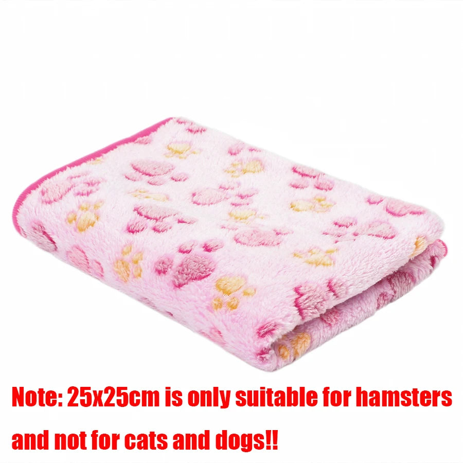 Manta Polar Suave para Perros y Gatos con Diseños