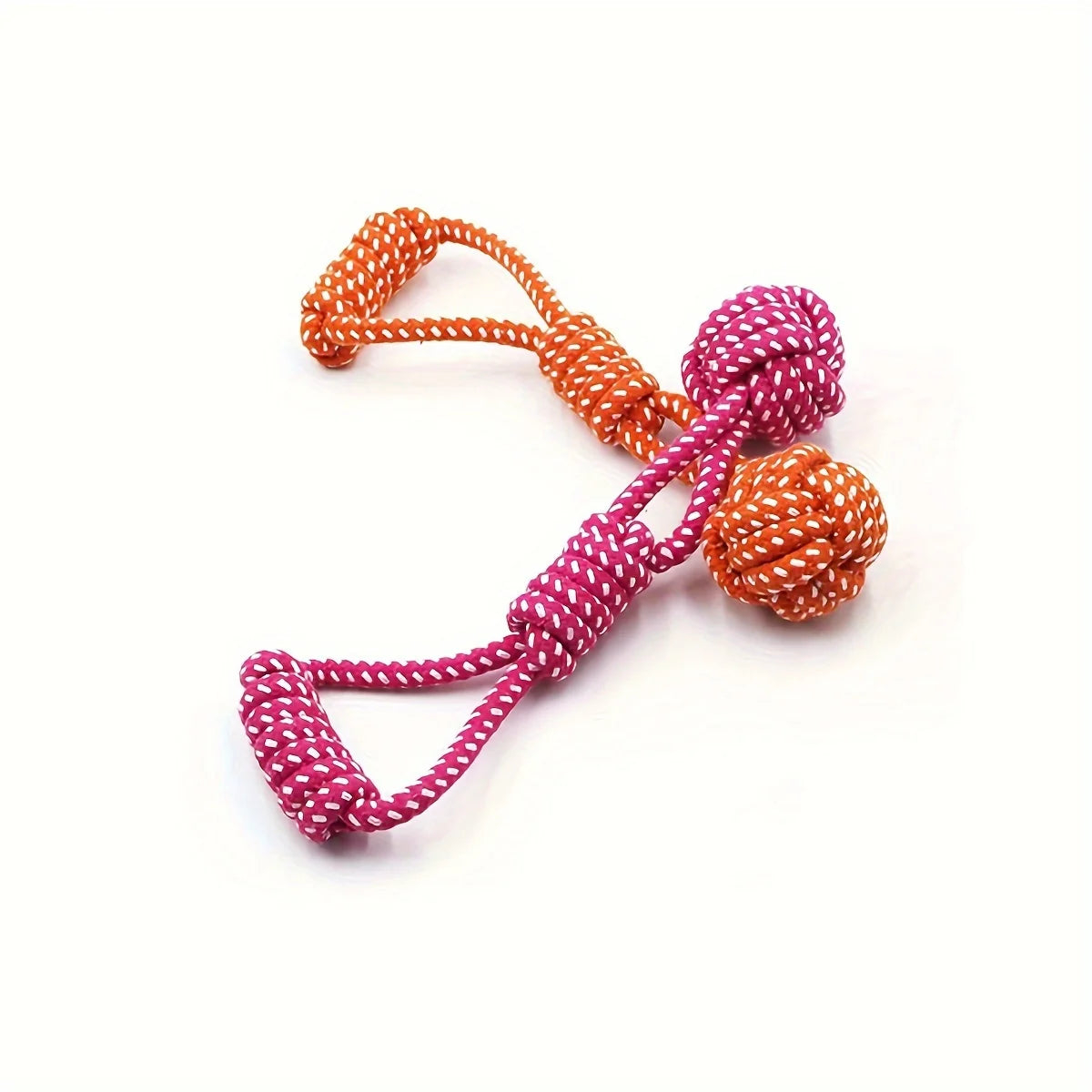 Cuerda Mordedora para Perros con Pelota Juguete de Tirar Resistente