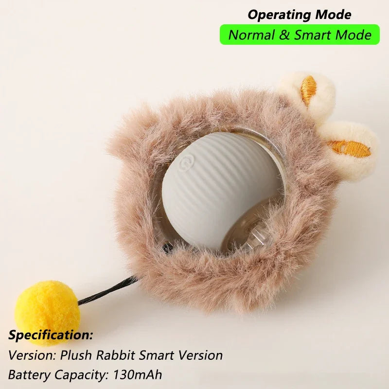 Pelota Interactiva Inteligente para Perros y Gatos con Movimiento Automático