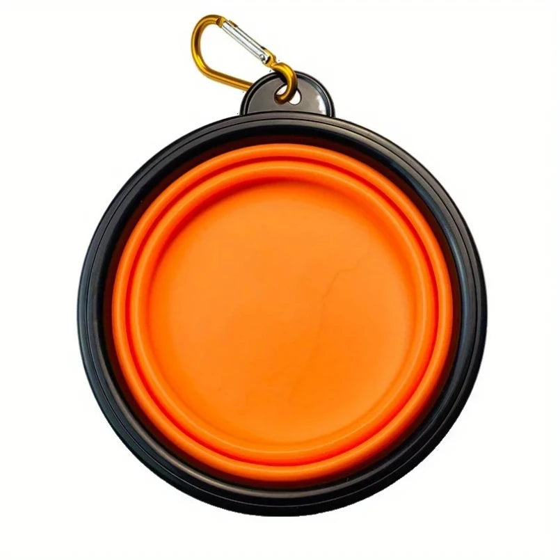 Cuenco Plegable para Perros Portátil de Viaje para Agua y Comida