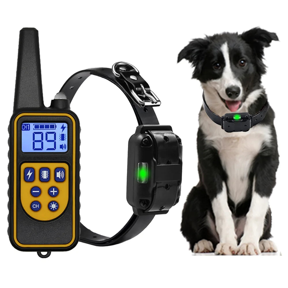 Collar de Adiestramiento de Vibración para Perros con Control Remoto 800m