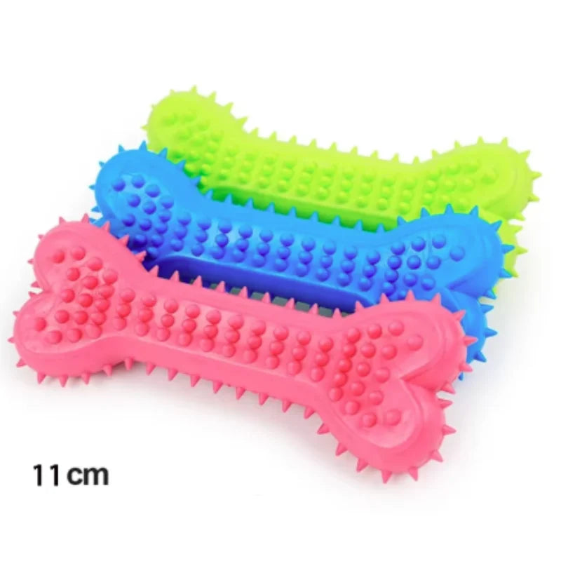 Juguete Mordedor para Perros y Gatos Resistente y Rellenable para Limpieza Dental y Entretenimiento