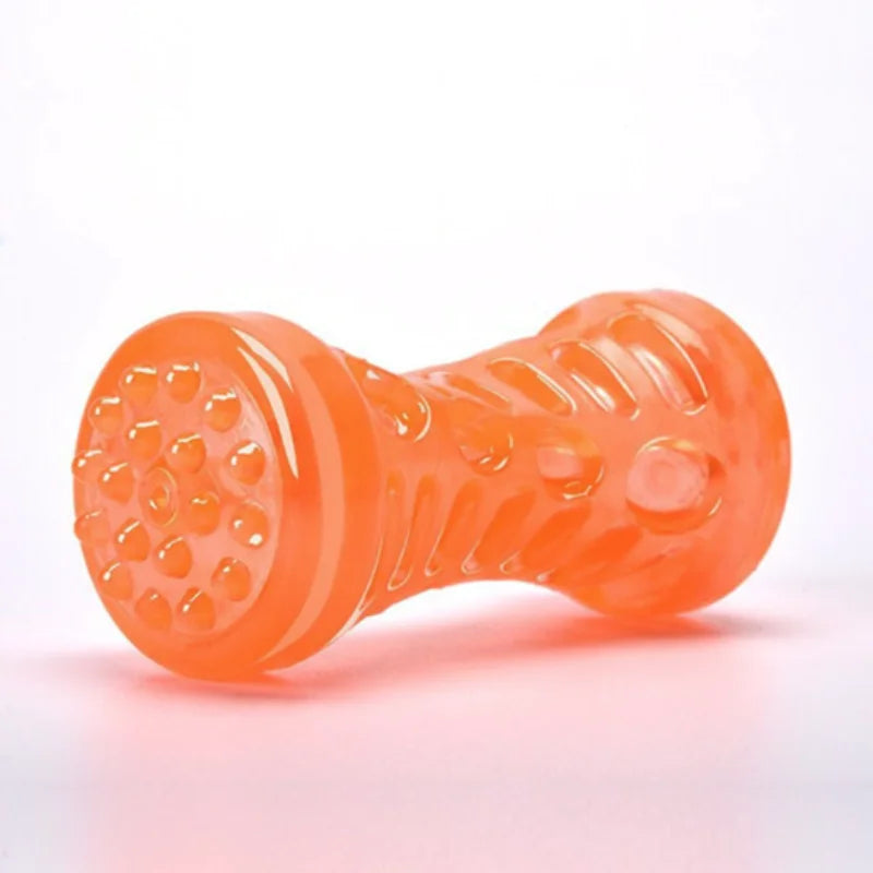Juguete Mordedor para Perros y Gatos Resistente y Rellenable para Limpieza Dental y Entretenimiento