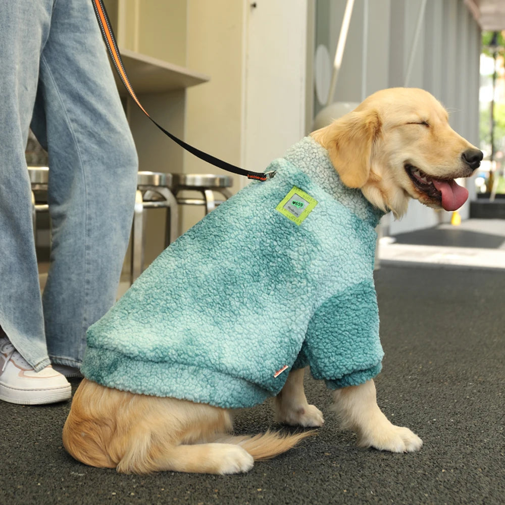 HOOPET Abrigo de Invierno para Perros Grandes con Forro de Lana