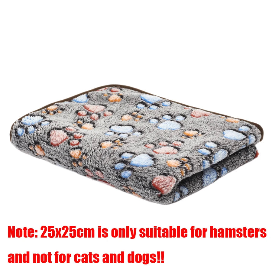 Manta Polar Suave para Perros y Gatos con Diseños
