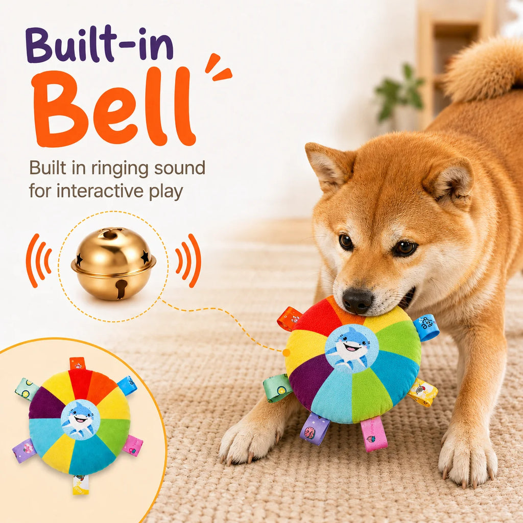 Peluche Interactivo para Perros con Sonido y Mordedor Resistente